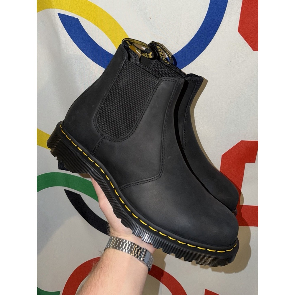 NEW Doc Martens 2976 Chelsea Boots Mens 11 Black Slip On No Box